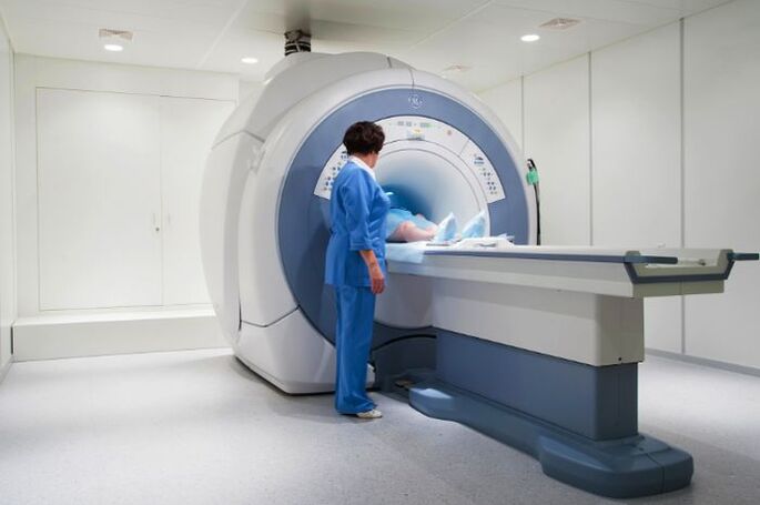 Nyocha MRI nke thoracic osteochondrosis