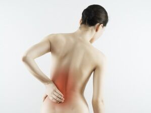 ala azụ mgbu n'ihi osteochondrosis
