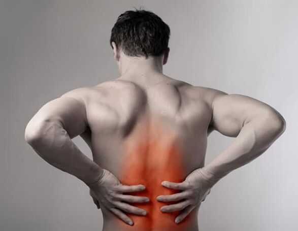 azụ mgbu n'ihi spinal osteochondrosis